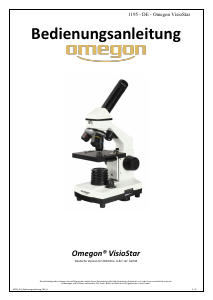 Bedienungsanleitung Omegon VisioStar Mikroskop