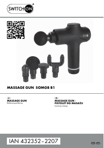 Instrukcja Switch On SOMGB B1 Urządzenia do masażu