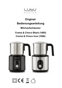 Handleiding Caso 1666 Crema & Choco Melkopschuimer