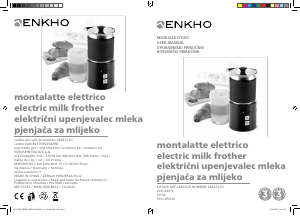 Priručnik Enkho 166873.01 Pjenilica za mlijeko