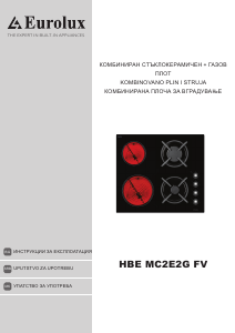 Priručnik Eurolux HBE MC2E2G FV Ploča za kuhanje