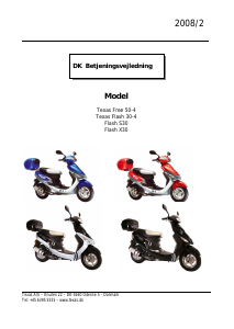 Brugsanvisning Texas Flash S30 Scooter