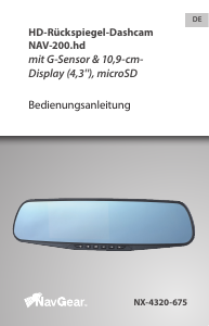 Bedienungsanleitung NavGear NAV-200.hd Action-cam
