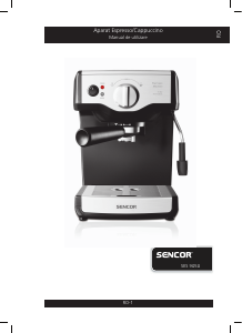 Manual Sencor SES 9050 Cafetieră