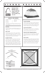 Manual Sierra Designs Bedouin 6 Tent