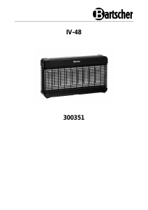 Handleiding Bartscher IV-48 Ongedierteverjager