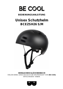 Handleiding Be Cool BCEZSH26S Fietshelm