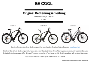 Manual Be Cool eMTB-Pro1 Electric Bicycle