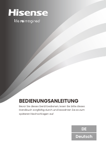 Bedienungsanleitung Hisense RQ5P470SAID Kühl-gefrierkombination