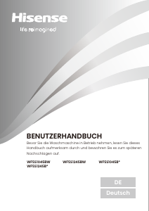 Bedienungsanleitung Hisense WF5S1045BW Waschmaschine