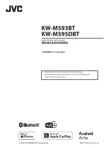 Bruksanvisning JVC KW-M595DBT Bilradio