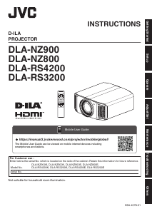 Handleiding JVC DLA-NZ900 Beamer