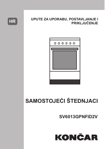 Priručnik Končar SV6013GPNFID2V Raspon