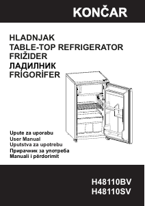 Прирачник Končar H48110SV Фрижидер