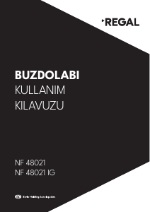 Kullanım kılavuzu Regal NF 48021 Donduruculu buzdolabı