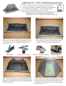 Manual Sierra Designs Lightning XT 2 Tent