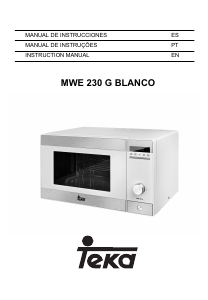 Manual Teka MWE 230 G SS Microwave