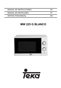 Manual Teka MW 225 G WH Microwave