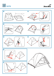 Manuale Skandika Vatn Tenda