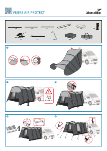 Прирачник Skandika Vejers Air Protect Шатор