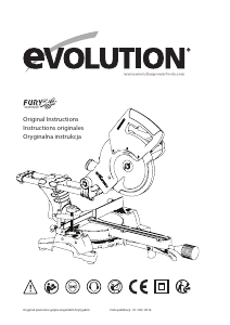 Instrukcja Evolution FURY3-S Piła ukośna