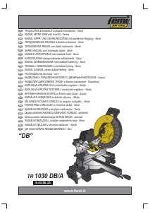 Bedienungsanleitung FEMI TR 1030 DB/A Gehrungssäge