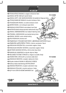 Bedienungsanleitung FEMI TR 1025DB Gehrungssäge