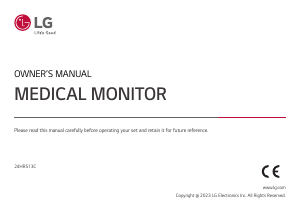 Manual LG 24HR513C-B LED Monitor