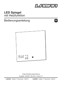 Bedienungsanleitung Lamar LSH450 Spiegel