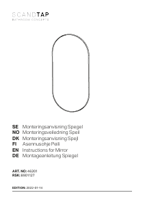 Handleiding Scandtap 46201 Spiegel