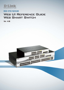 Manual D-Link DGS-1210-24 Switch