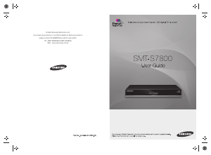 Handleiding Samsung SMT-7800 (Freesat) Digitale ontvanger