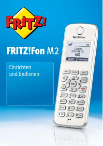 Bedienungsanleitung Fritz! Fritz!Fon M2 Schnurlose telefon