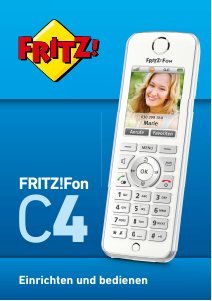 Bedienungsanleitung Fritz! Fritz!Fon Schnurlose telefon