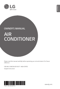 Handleiding LG ARNU54GBRA4 Airconditioner