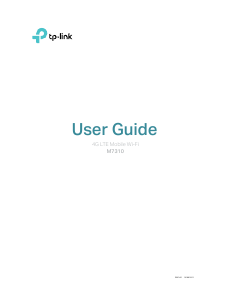 Manual TP-Link M7310 Router
