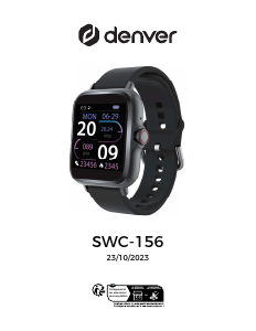 Bedienungsanleitung Denver SWC-156 Smartwatch