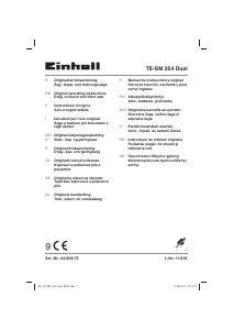 Manual Einhell TE-SM 254 Dual Fierastrau circular stationar