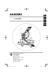 Panduan Hikoki C 3610DRA Mitre Saw