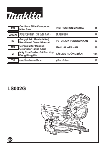 Handleiding Makita LS002G Verstekzaag