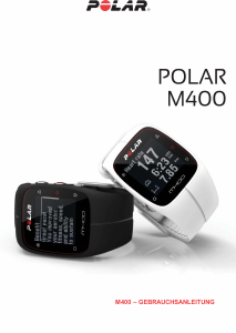 Bedienungsanleitung Polar M400 Sportuhr