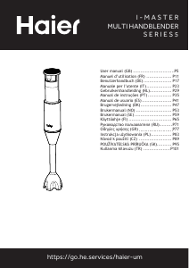 Εγχειρίδιο Haier HHB5B5 021 Μπλέντερ χειρός