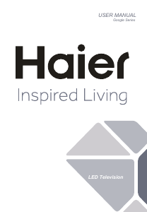 Handleiding Haier H32S80EFX LED televisie