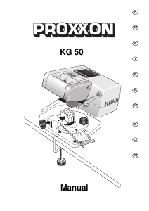 Manual de uso Proxxon KG 50 Sierra de inglete