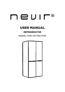 Manual Nevir NVR-X57780-IFDE Fridge-Freezer