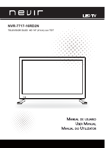 Handleiding Nevir NVR-7717-16RD2N T LED televisie