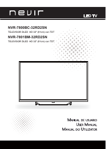 Handleiding Nevir NVR-7800BC-32RD2SN LED televisie