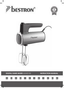 Manual Bestron AHMD100CO Hand Mixer