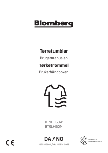 Bruksanvisning Blomberg BT 9LH 60W Tørketrommel