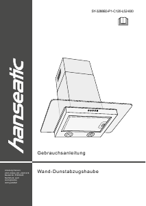 Bedienungsanleitung Hanseatic SY-3288B3-P1-C120-L52-600 Dunstabzugshaube